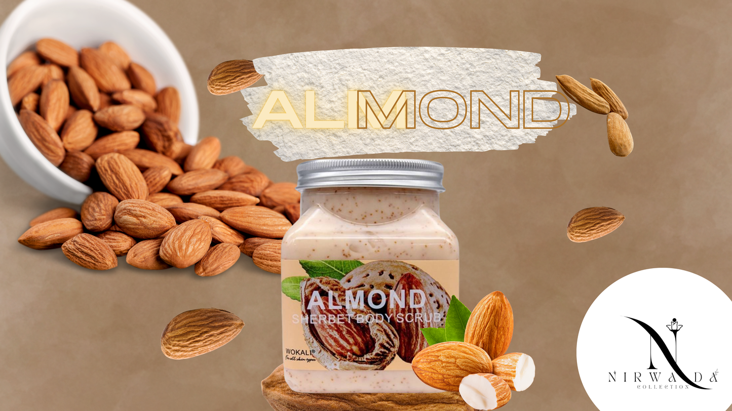 Wokali Almond Body Scrub