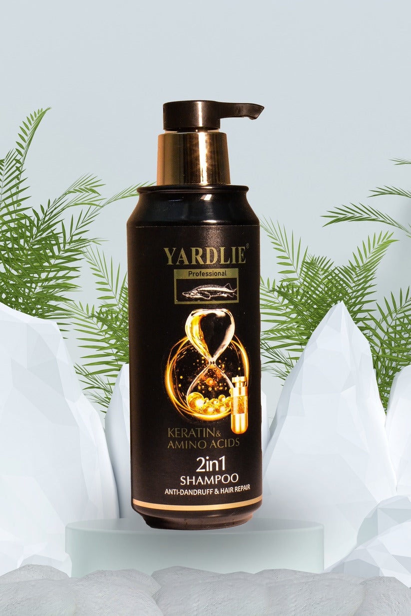 Yardley 2 in 1 Shampoo Keratin Plus Amino Acids