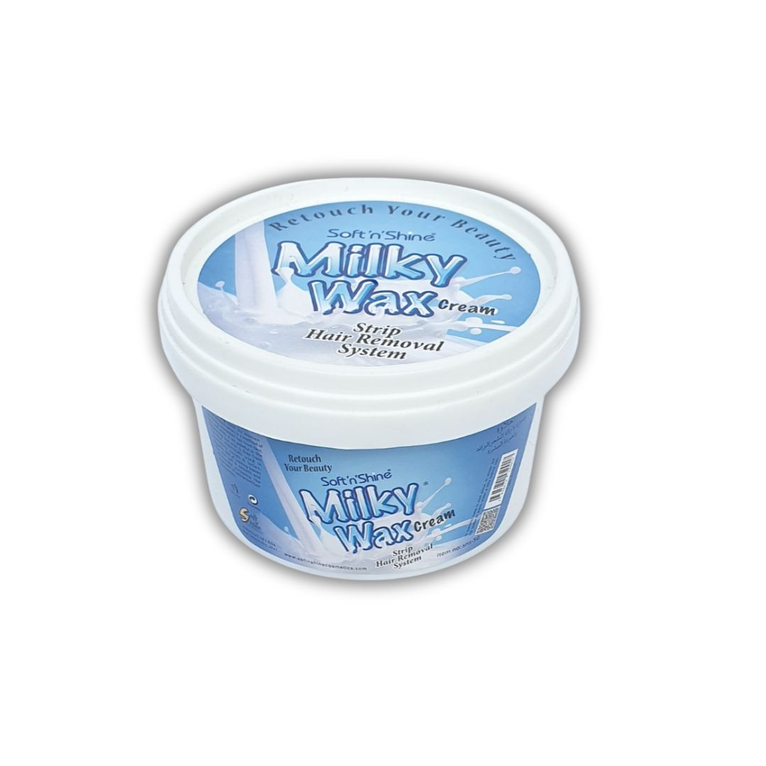 Soft And Shine Milky 400g Instant Use Ready To Use Wax