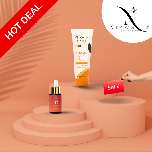 Posh vitamin C Serum +face wash offer 30%OFF