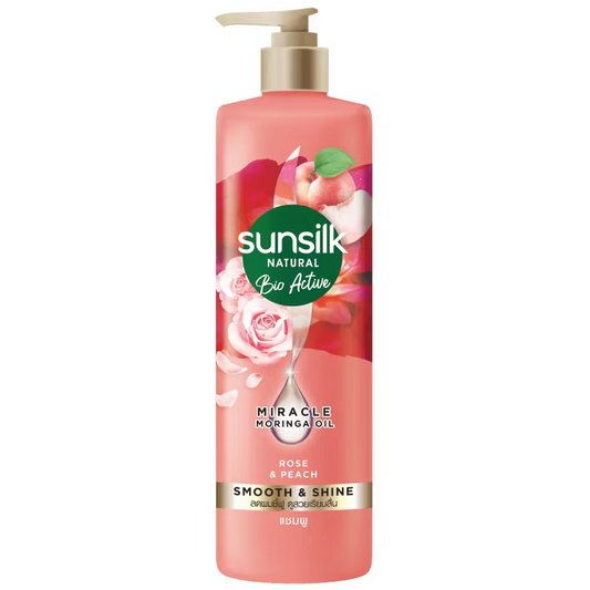 SUNSILK Natural Bio Active Smooth & Shine Shampoo 330ml