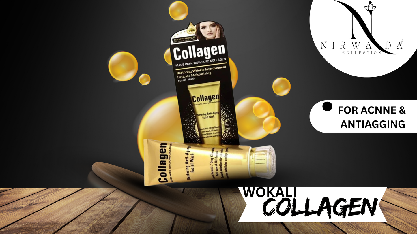 Wokali Collagen Anti-Aging And Anti-Acne Facial Face Wash 120ml