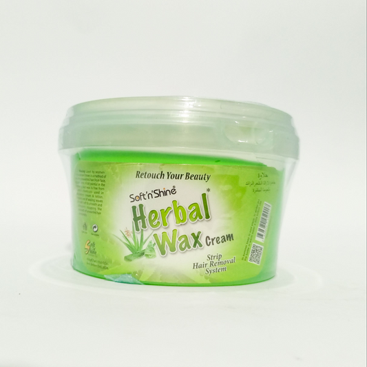 SOFT N SHINE HERBAL WAX FOR HAIR REMOVAL 450G