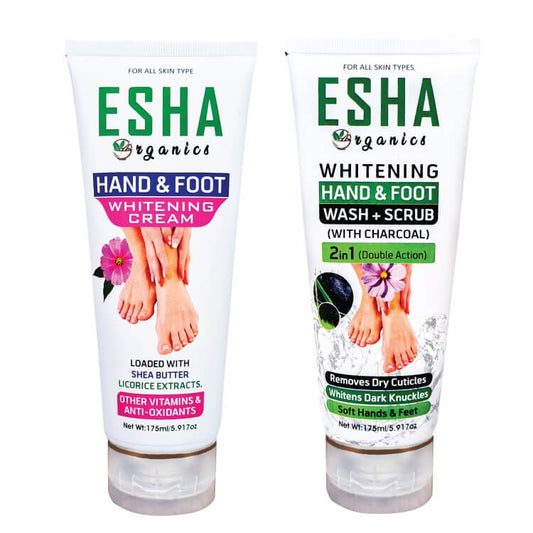 Esha Hand & Foot Meni-Pedi Kit Cream+Scrub