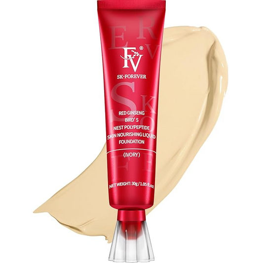 FV Waterproof Liquid Foundation with Matte Finish, Lightweight, Oil-Free, Natural Look Makeup for All Skin Type , Light to Medium Coverage