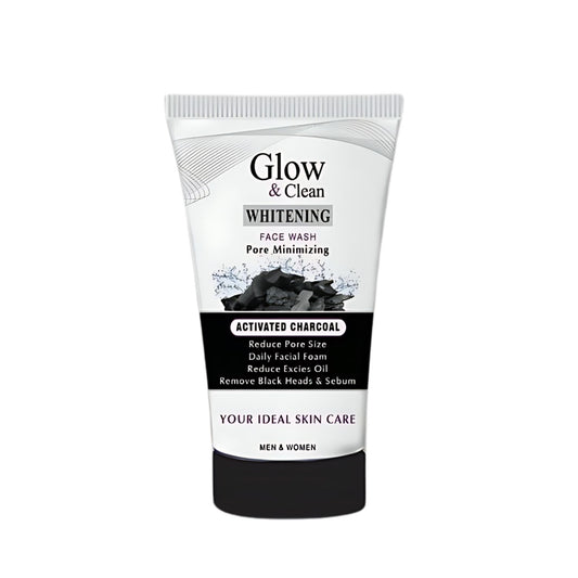 Glow & clean Charcoal whitening face wash