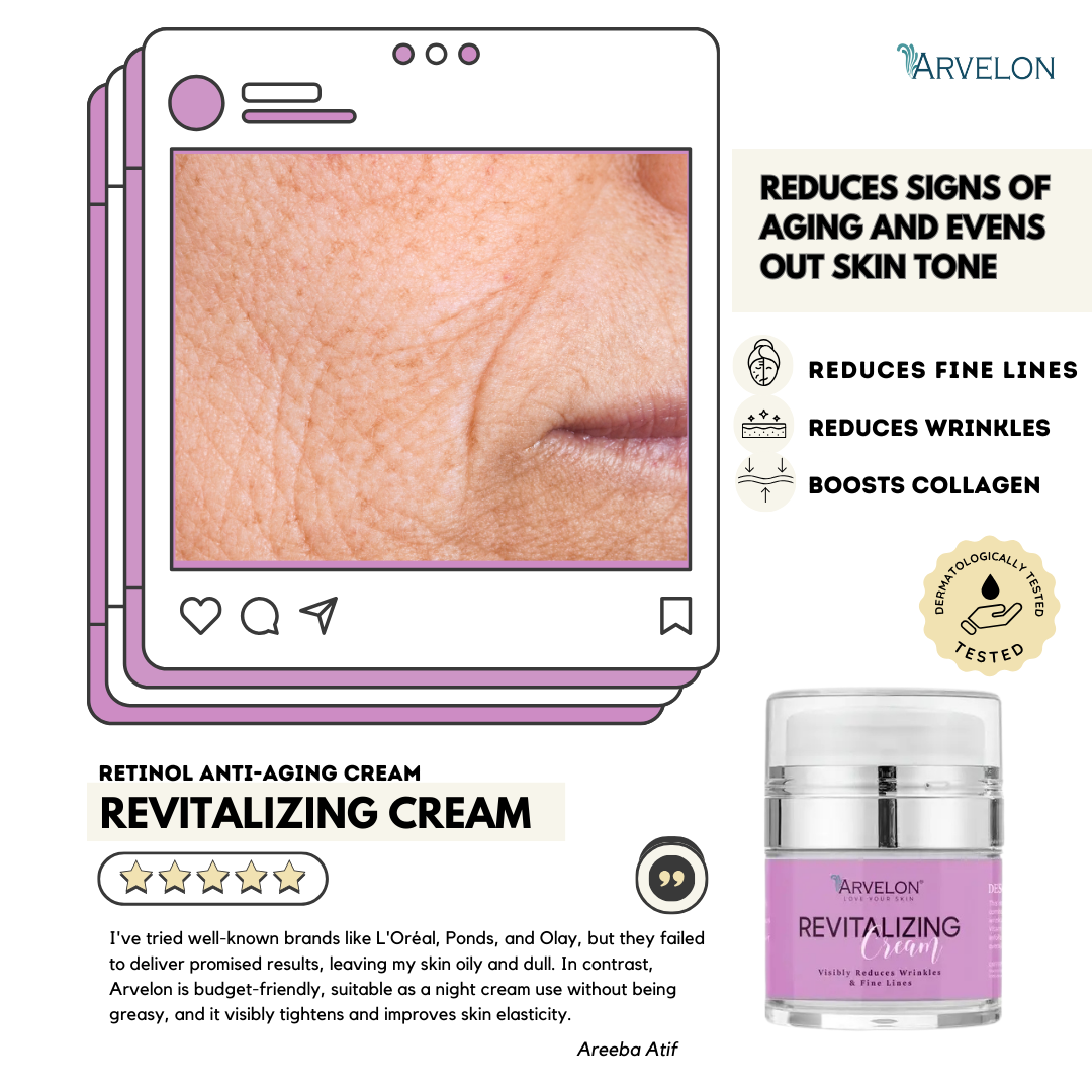 arvelon revitalizing cream 30ml Anti Aging Anti Freackle