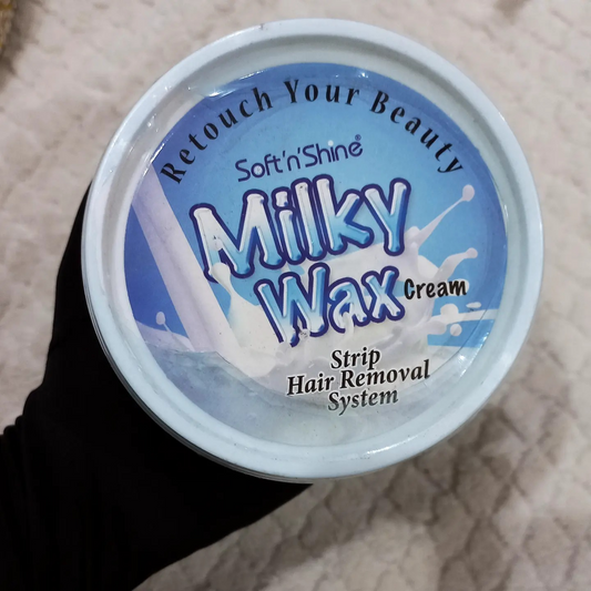 Soft And Shine Milky 400g Instant Use Ready To Use Wax