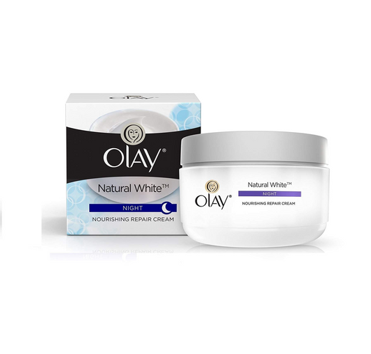 Olay, Natural Aura, Night cream , All-in-one radiance, Mulberry extract, 1.7 fl. oz. (50 g)