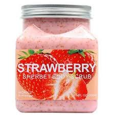 Wokali Strawberry Body Scrub
